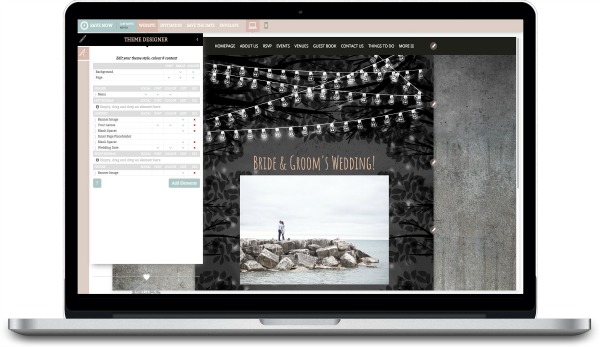 Personalise your Wedding Website & Digital Invitations